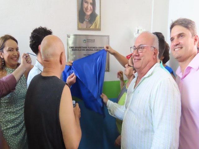 CMEI do Araretama  inaugurado para zerar dficit de vagas no bairro