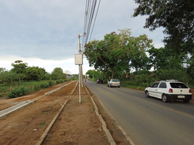 Estrada do Atanzio, em Pinda, vai ganhar radares de velocidade