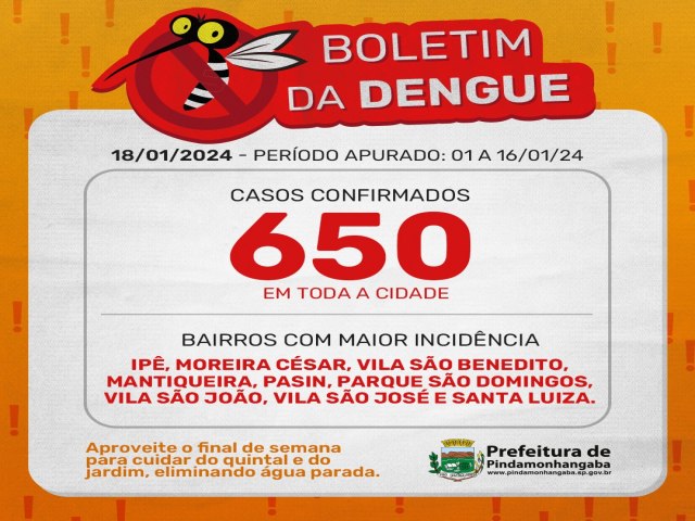 Pindamonhangaba realiza fora-tarefa contra dengue