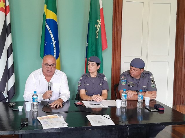 Prefeitura de Pinda e Polcia Militar se renem para elaborar estratgias para as aes durante o carnaval