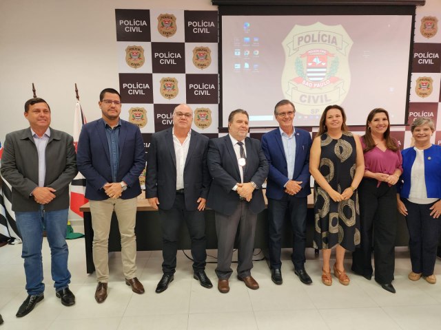 Pinda participa de encontro de apresentao do novo comandante da Polcia Civil no Vale do Paraba