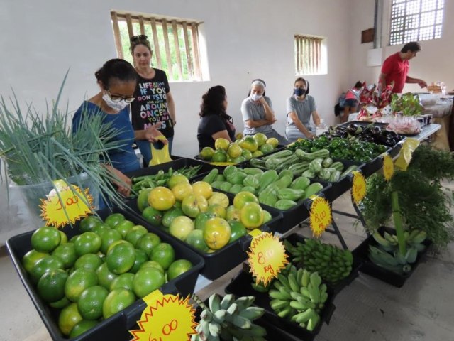 Feira do Produtor Rural de Pinda acontece sbado  no Parque da Cidade