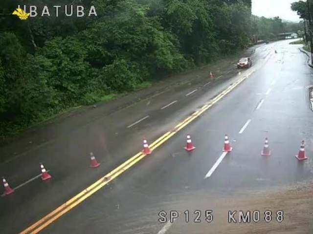 Volume de chuvas interdita Serra Antiga da Tamoios