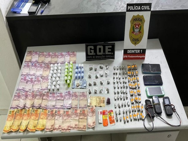 Polcia Civil realiza operao visando combate ao trfico para diminuir criminalidade em Pinda