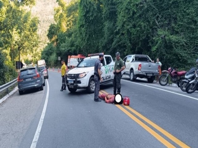 Acidentes com motos deixam trs feridos na SP-55 em trechos da Costa Norte de So Sebastio