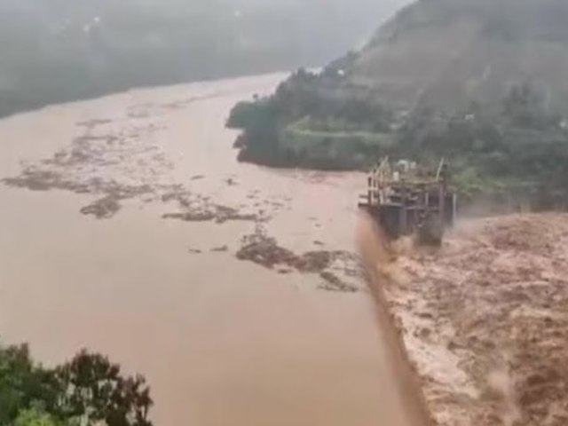 Barragem se rompe no Rio Grande do Sul e ameaa municpios vizinhos