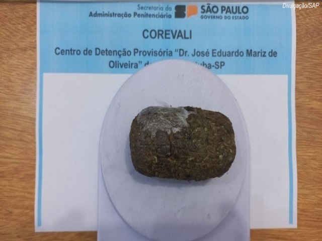 Mulher  flagrada ao tentar entrar com maconha no CDP de Caraguatatuba 