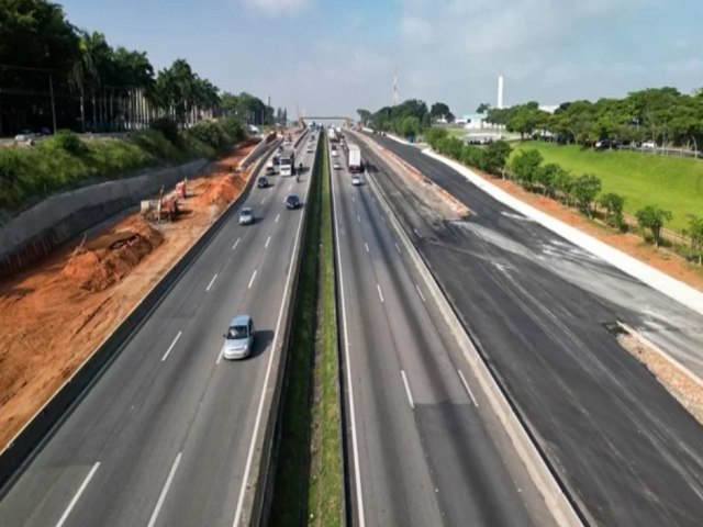 Obras na Dutra alteram trnsito na zona sul de SJC a partir desta tera