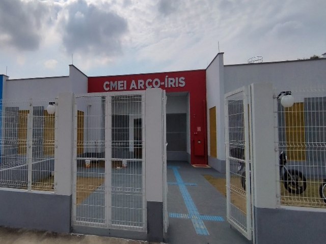 CMEI Arco-ris ser entregue nesta quarta-feira em Pindamonhangaba 