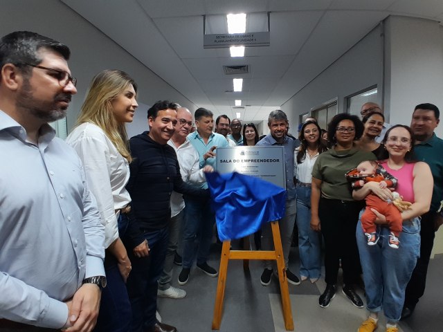 Pinda inaugura Sala do Empreendedor para fomento de empresas e gerao do empregos