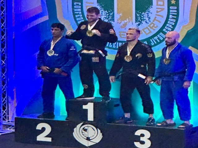 Pindamonhangaba conquista bronze no Brasileiro de Jiu-Jitsu