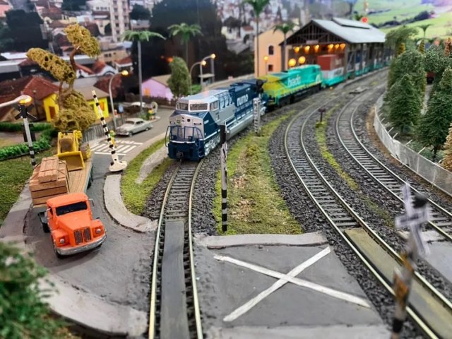 Pindamonhangaba sedia o 8 Encontro de Ferromodelismo