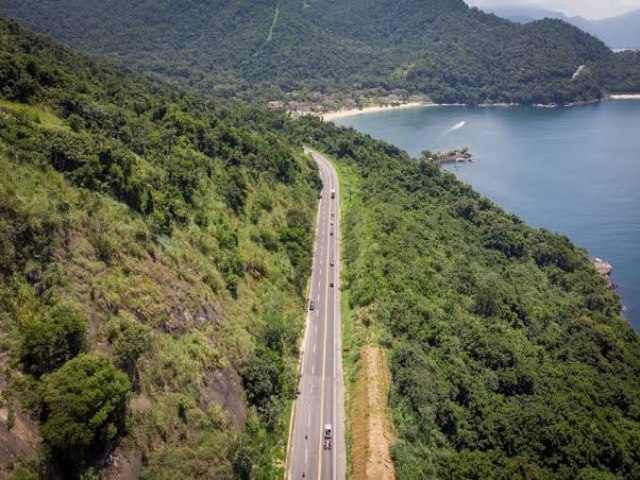 DER divulga interdies programadas em obras na Rio-Santos, em Ubatuba e Caragu, entre 19 e 23 de agosto 