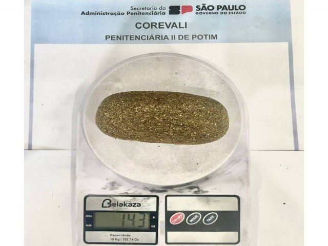 P2 de Potim apreende drogas com visitante de preso