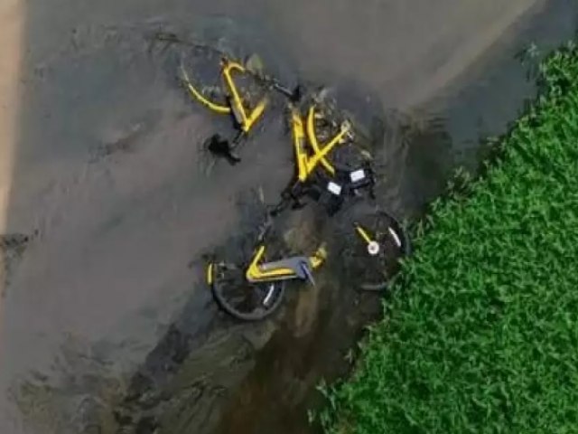 SJC: bikes e patinetes compartilhados so encontrados em crrego