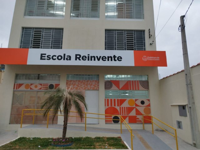 Pinda inaugura nova sede da Escola Reinvente