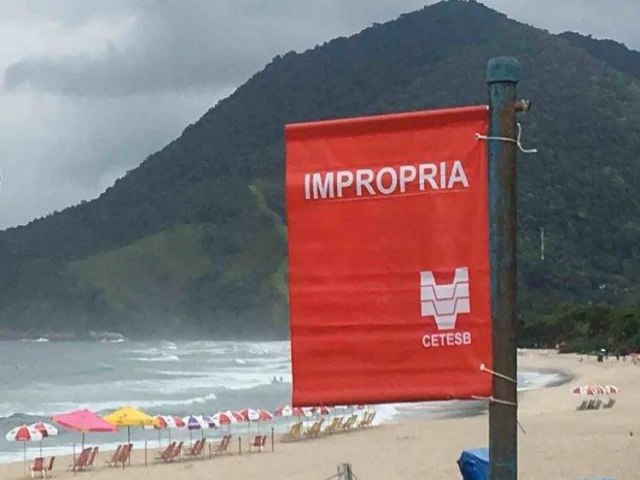 Litoral Norte tem 17 praias imprprias para banho