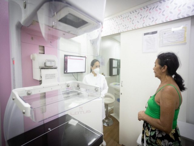 Mulheres podem agendar exame de mamografia pelo app do Poupatempo