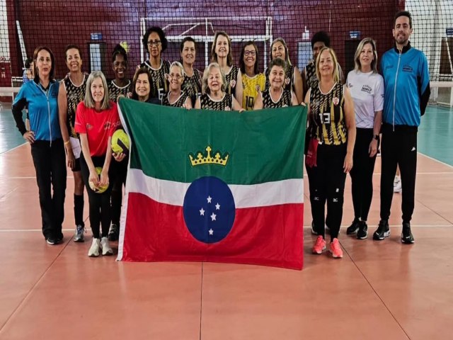 Pinda � destaque na 6� etapa da Superliga da Melhor Idade de V�lei Adaptado