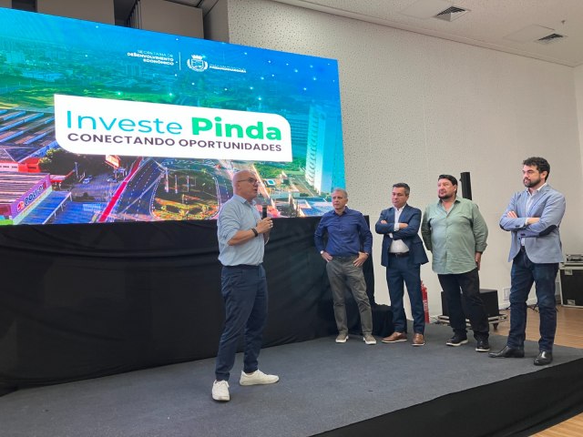 Investe Pinda exibe dados imobili�rios e servi�os dispon�veis para acelerar desenvolvimento da cidade