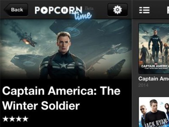 Filmes pirateados no iPhone com o serviço Popcorn Time